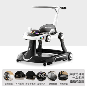 Trotteur pour bébés multifonction 4 en 1 avec roues et <span class=keywords><strong>siège</strong></span>, voiture jouet pour bébé, prix de gros, trotteurs pour bébés à roues pivotantes - Product Image 2