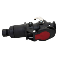 Adaptateur de remorque 24 V 15 broches ABS/EBS, simple d'utilisation pour les connexions d'éclairage de remorque de base, remorques utilitaires et transporteurs de marchandises