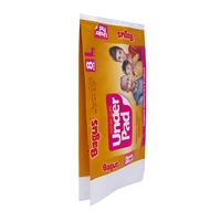 Sac en PE à soufflets latéraux pour matelas, lot de 8, taille L, facile à déchirer, durable, sac de literie aseptique pour usage domestique