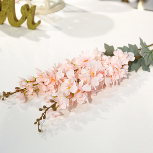 LFP060 venditori caldi di alta qualità Larkspur fiori artificiali Delphinium Poisonweed artificiale per la festa di nozze decorazione per la casa - Product Image 5