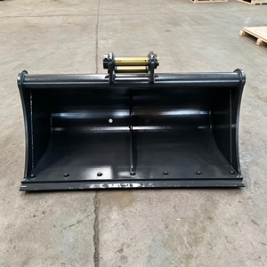 Godet Rb Rb111 pour excavatrices de 1 à 50 tonnes, traitement des eaux usées, dragage des boues, matériau Q355, taille et ouverture personnalisables, OEM, ISO - Product Image 4