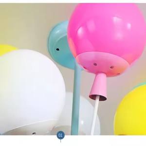 Moderno fumetto palloncino LED plafoniera luce pendente per bambini camera da letto casa illuminazione interna palloncino LED soffitto <span class=keywords><strong>lampadario</strong></span> - Product Image 6