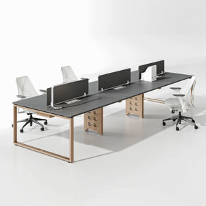 Mesa de Juntas Rectangular Personalizada con Logotipo para Sala de Juntas - Product Image 5