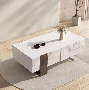 Mobilier salon moderne simple grande table console armoire latérale - Product Image 6