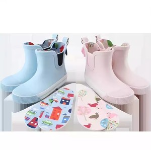 Wholesale Custom Short <strong>Ankle</strong> Toddlers Rubber <strong>Wellington</strong> Gum <strong>Boots</strong> Children welly Kids Rain <strong>Boots</strong> for Kids - Product Image 2