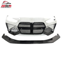 Pare-chocs avant en Fiber de carbone sec Style AD Style pour Bmw G80 G82 M3 M4 Kit de carrosserie de becquet de lèvre avant