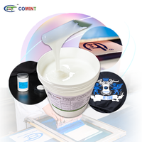 Showcoco — impression d'encre en silicone, tissu blanc/brillant dans la nuit, pâte en caoutchouc, impression à l'encre pour t-shirts