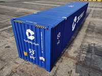 Conteneur maritime ISO de 53 pieds à grande capacité, résistant aux intempéries, pour le transport de marchandises - Prix fabricant