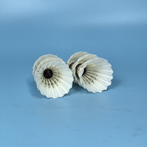 Pluma de bádminton <span class=keywords><strong>TCX</strong></span> PRO de alta calidad y duradera, hecha de plumas de ganso, ecológica, de nivel profesional para torneos, con vuelo estable. - Product Image 2