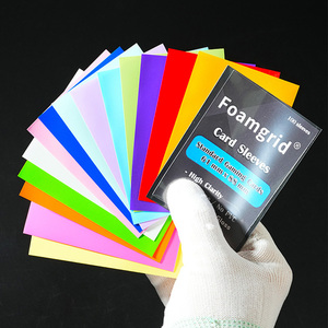 Gekleurde Matte 66X91Mm Standaard Maat Kaartbeschermhoezen Mtg Tcg Poke Mon Getextureerde Gamekaarthoezen - Product Image 2