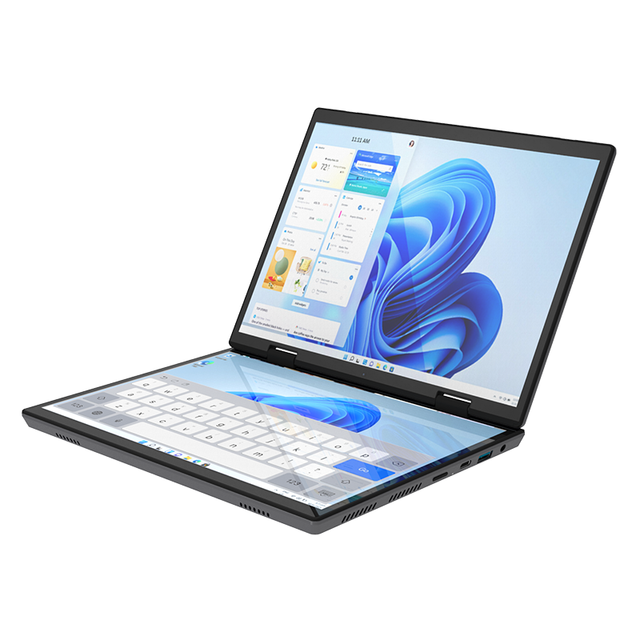 14.1 Inch Dual Screen Laptop Windows Tablet PC 16GB 512GB SSD Touch Screen Tablet
