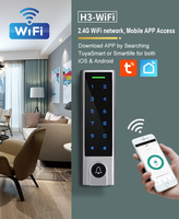 Fournisseur de serrures de contrôle d'accès autonome en nuage avec écran OLED, empreinte digitale, carte RFID, mot de passe et clavier tactile, étanches et en gros