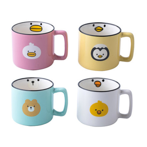 Taza de Café de Cerámica Mini, Diseño Adorable, Estilo Nostálgico, Imitación Esmalte, Apta para Lavavajillas y <span class=keywords><strong>Microondas</strong></span>, No Tóxica - Product Image 2