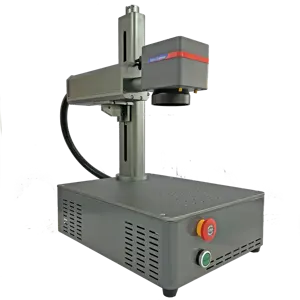 Draagbare Metalen 20W Laser Markering Machine Fabrikanten Desktop Mini Fiber Laser Markering Machine Prijs