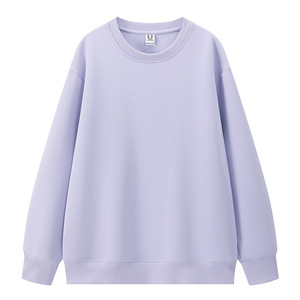 Sudadera de Cuello Redondo, 320g, Poliéster, Color Sólido, Corte Holgado, Uniforme de Trabajo, Uso Diario - Product Image 5