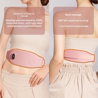 2025 Neues Produkt Doppelseitiger Heißkompresse-Massagegerät mit Digitalanzeige Kabelloses Vibrations-Menstruations-Therapiegerät