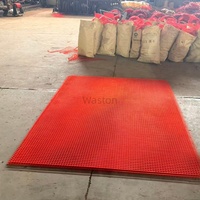 Grille de tamisage modulaire en polyuréthane anti-colmatage, haute résistance à l'usure, pour tamis vibrant, ouverture personnalisée