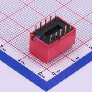 TE-05 DIP Switch Through hole Component (THT) Switch ( Number of Switch Sections: 5 )( Lead Spacing: 2.54mm ) - Product Image 2