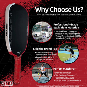 Agassi pickleball PaddleT700ไม้พายคาร์บอนไฟเบอร์ไม้ Gen4แพ็คบอลไม้พิคเกิลบอล2025ไม้แพ็คบอลไม้พายดอง - Product Image 3