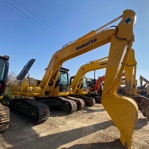 Excavatrice à pelle inversée 90 % neuve pour travaux municipaux, excavatrice hydraulique sur chenilles Komatsu PC160 d'occasion de 16 tonnes - Product Image 1