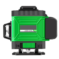 Niveau laser 4D 16 lignes à faisceau vert auto-nivelant Niveau laser vert 360 16 lignes multiples Télécommande 4D pour revêtement de sol et carrelage