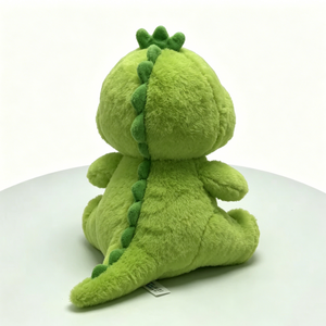 Peluche de dinosaurio verde personalizado, peluche de dinosaurio, peluche de dinosaurio adorable, juguete de dinosaurio verde - Product Image 4