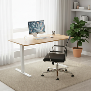 Cadre <span class=keywords><strong>de</strong></span> table assis-debout motorisé professionnel à 2 niveaux, à moteur unique inversé, réglable en hauteur, avec contrôle <span class=keywords><strong>de</strong></span> mémoire - Product Image 1