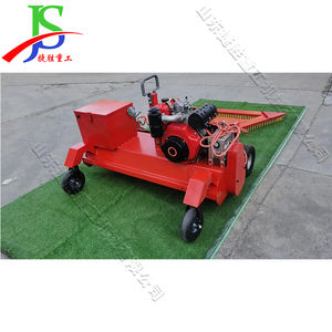 Unidad de control remoto de 10 Hp, peluquero de césped de arranque eléctrico diésel, pequeño equipo de llenado y mantenimiento de césped autopropulsado - Product Image 1