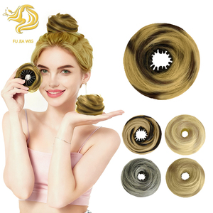 U-part Clip-in <span class=keywords><strong>Postiche</strong></span> en fibre haute température Fluffy Natural Looking Long Straight One Piece Extension pour les femmes - Product Image 2