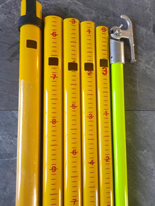 Tige de mesure de hauteur d'isolation télescopique triangulaire de 2.43M pour produits MV & HV - Product Image 4