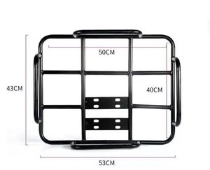 Soporte Universal <span class=keywords><strong>para</strong></span> <span class=keywords><strong>Caja</strong></span> de Entrega de Comida, <span class=keywords><strong>para</strong></span> Rejilla Trasera de <span class=keywords><strong>Bicicleta</strong></span> Eléctrica o Motocicleta - Product Image 3