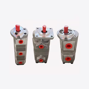 Pompa dell'olio a doppio ingranaggio idraulico a doppio stadio ad alta pressione - Product Image 1