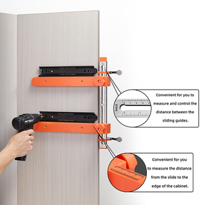 Plantilla de Montaje Imbot para Cajones de Gabinetes con Abrazadera de Palanca y Escala Láser para Proyectos de Bricolaje y Herrajes de Gabinetes - Product Image 3