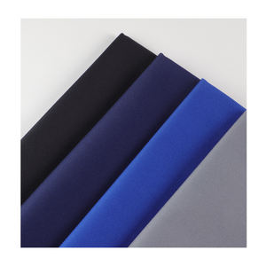 Toptan Ekolojik Dokuma Düz Boyalı Çok Ağır 65% Polyester 35% Pamuk Lacivert İş Kıyafeti Poplin Kumaş Okul Üniforması - Product Image 1