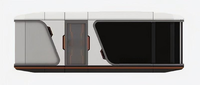 Capsule mobile de l'espace minuscule de maison préfabriquée durable de structure en acier de luxe pour l'usage d'hôtel de ferme de ressource