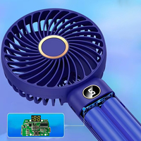 Carte PCBA pour mini-ventilateur, assemblage de PCB pour petit ventilateur, développement personnalisé, usine clé en main, ventilateur portable rechargeable à main et tour de cou, OEM ODM