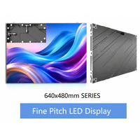 Pantalla LED de Paso Fino P1.25MM para Interiores, Video Wall 4K para Estudio de Transmisión, Pantalla sin Costuras de Alta Frecuencia de Actualización, Pantalla Profesional para Fondo de TV