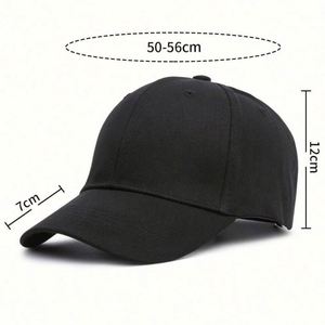 Gorra de Béisbol Deportiva y Formal de 6 Paneles para Niños, Unisex, con Logotipo Personalizado en Relieve, de Lona, de Fábrica al por Mayor, con Más de 7 Años de Experiencia - Product Image 6