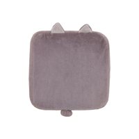 Coussin de siège en mousse Animal mignon conception de dessin animé carré pour coussin d'oreiller lombaire confortable de voiture de bureau à domicile