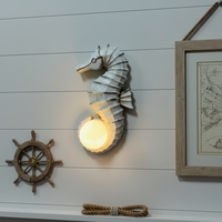 Applique Murale LED Artistique en Résine en Forme de Champignon, Peinte à la Main, Lampe d'Ambiance Sculpturale avec Détecteur de Mouvement, Décoration Murale pour la Maison