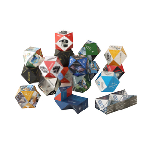 Hot Sale 3x3 Branco Black Puzzle Magic Cube Personalizado Impressão UV Personalizado 3D Photo Toy Personalizado Dobrável Cubo Quadrado - Product Image 1