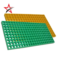 Panneaux de grille en PRV sur mesure OEM, toutes tailles/couleurs, pour passerelles d'usine
