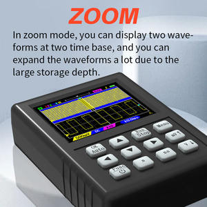 DSO1C81 휴대용 디지털 오실로스코프 - 2.8인치 TFT 디스플레이 100MHz 대역폭 내장 신호 발생기 및 250MSa/s 샘플링 속도 - Product Image 3