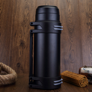 Pot de voyage thermique isolé en acier inoxydable 2000 de grande capacité de 304 ml, bouteille de sport isotherme Portable de 2l pour l'extérieur, vente en gros - Product Image 4