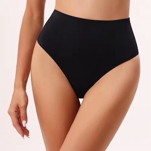 Braguitas <span class=keywords><strong>sin</strong></span> Costuras de Cintura Alta para Mujer al por Mayor, Ropa Interior Lavable para Mujer Adulta - Product Image 5