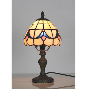 Fornitura Diretta di Lampade in Vetro Artistico Europeo e Americano, Luci Notturne per Camera da Letto, Studio, Caffè, Stile Mediterraneo - Product Image 3