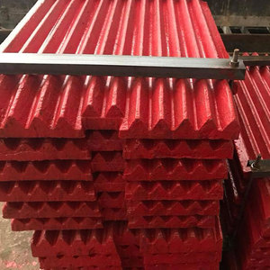 High Manganese Steel Super Spare Parts Jaw Plate for Stone Essential Mining Machinery Mobile Crusher - Product Image 4
