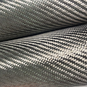 OEM/ODM térmicamente conductor 6K 400GSM tela de fibra de carbono Lisa/De sarga para soluciones de gestión de calor fibra de carbono - Product Image 3