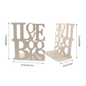 מתנות עסקיות מותאמות אישית ספר מתכת מסתיים תומך ספר-מתלה ספר-מתלה - Product Image 5