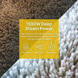 Limpiador a Vapor Multifuncional de Mano, Alta Temperatura y Alta Presión, para Limpieza Profunda de Alfombras y Baños en el Hogar - Product Image 5